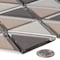 Andova Tiles BLEUM 3 x 3 Beveled Glass Novelty Mosaic Tile SAM-ANDBLE283 - alternate 2